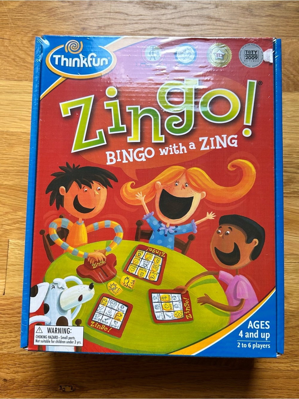 NEW! ThinkFun Zingo! Bingo Game - age 4+ for 2 to 6 players - family game night!